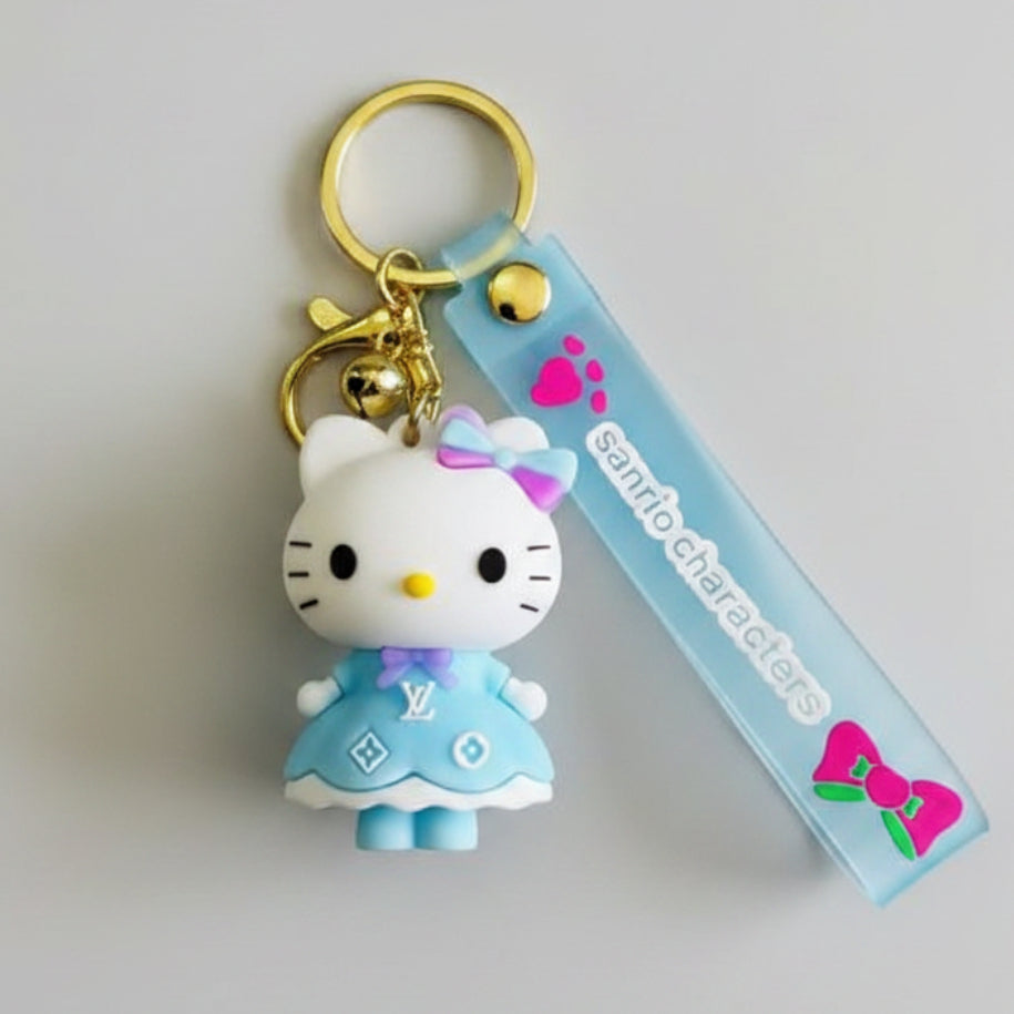 LLAVERO - HELLO KITTY BABY BLUE DRESS