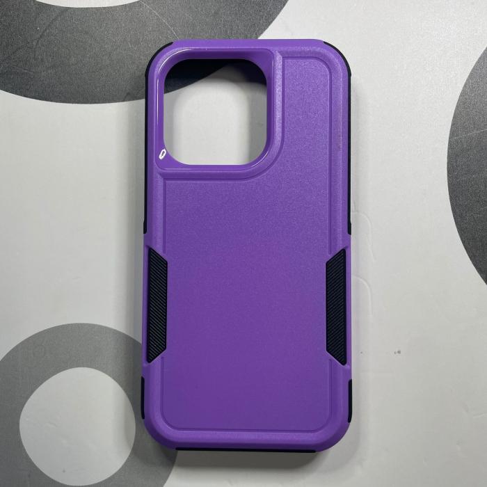 IPHONE 15 PRO - COBERTOR TIPO OTTER MORADO
