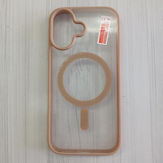 IPHONE 17 - CLEAR CASE MAGSAFE DESERT TITANIUM