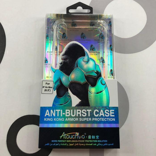IPHONE XS MAX - ANTI-BURST CASE TRANSPARENTE