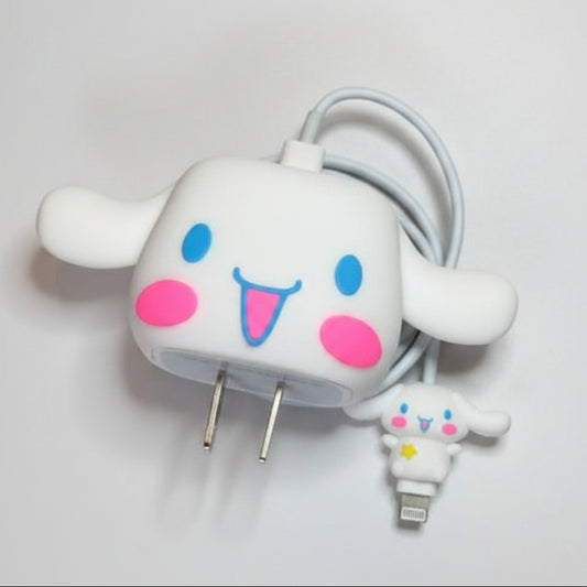 PROTECTOR DE CABLE/CUBO - CINNAMOROLL