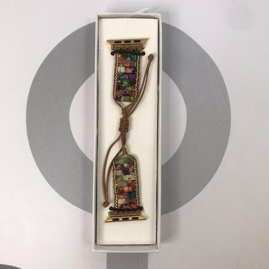 HANDMADE IWATCH BAND 38/40/41 - MARMOL CAFE MULTICOLOR