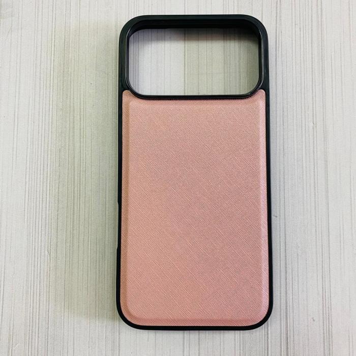 IPHONE 17 PRO MAX - COBERTOR DE CUERO ROSE GOLD