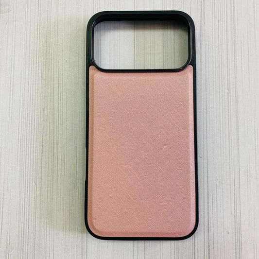 IPHONE 17 PRO MAX - COBERTOR DE CUERO ROSE GOLD