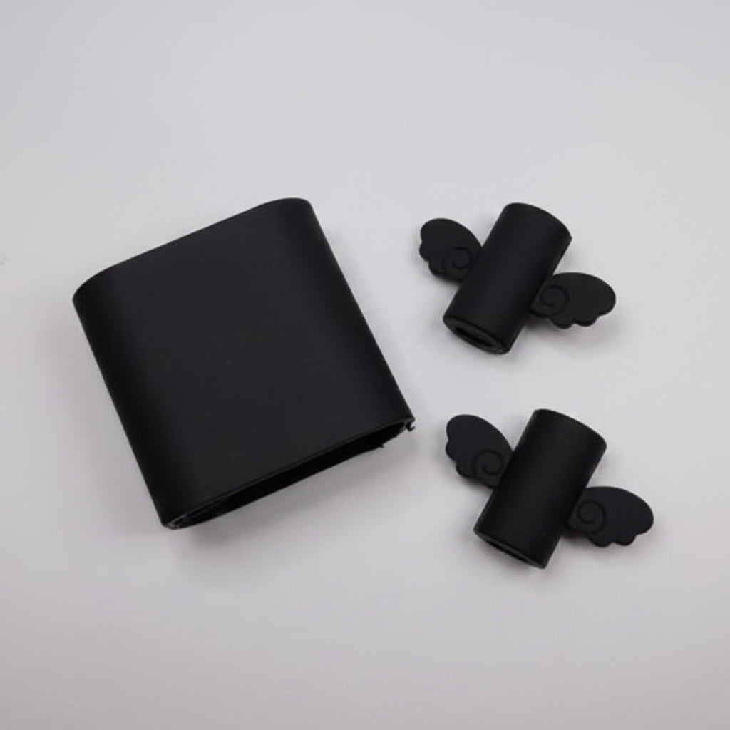 PROTECTOR DE CABLE/CUBO - NEGRO
