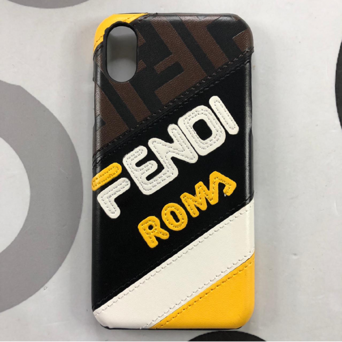 IPHONE X/XS - YELLOW FENDI ROMA CASE