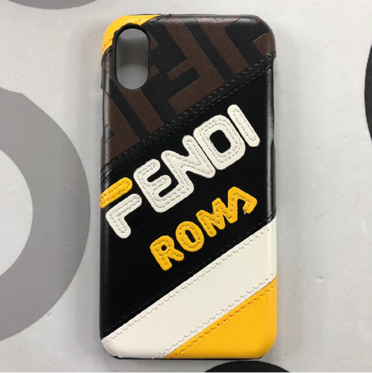 IPHONE X/XS - YELLOW FENDI ROMA CASE