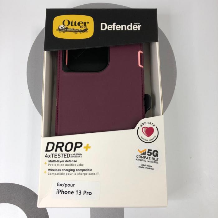 IPHONE 13 PRO - OTTER DEFENDER MORADO MAGENTA