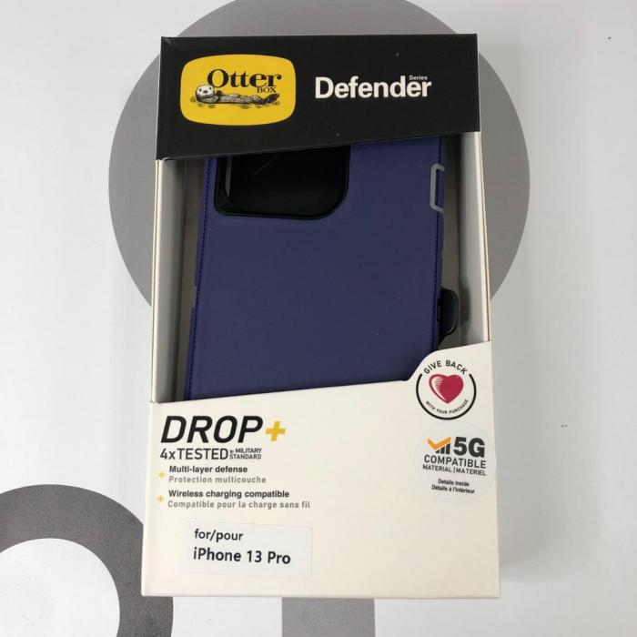 IPHONE 13 PRO - OTTER DEFENDER AZUL OSCURO
