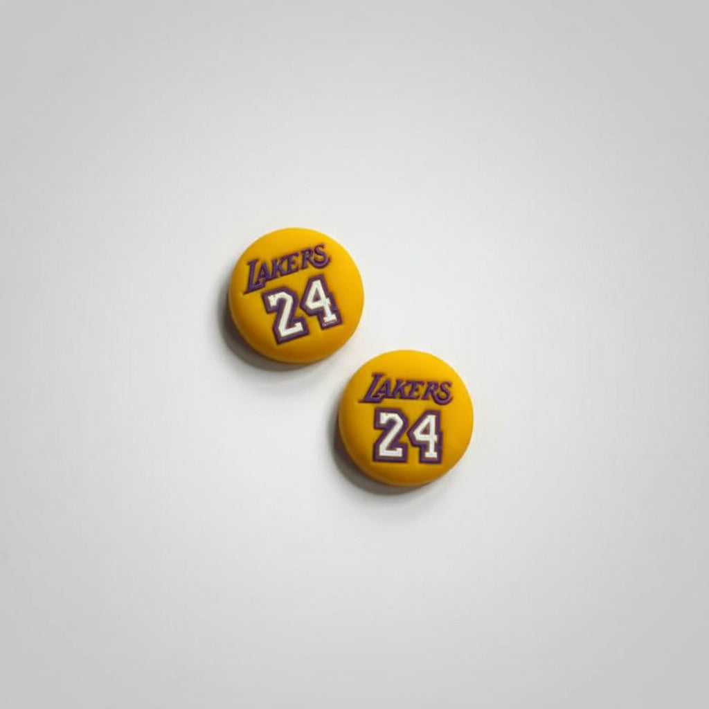 SET JOYSTICK GRIP TEMÁTICO LAKERS