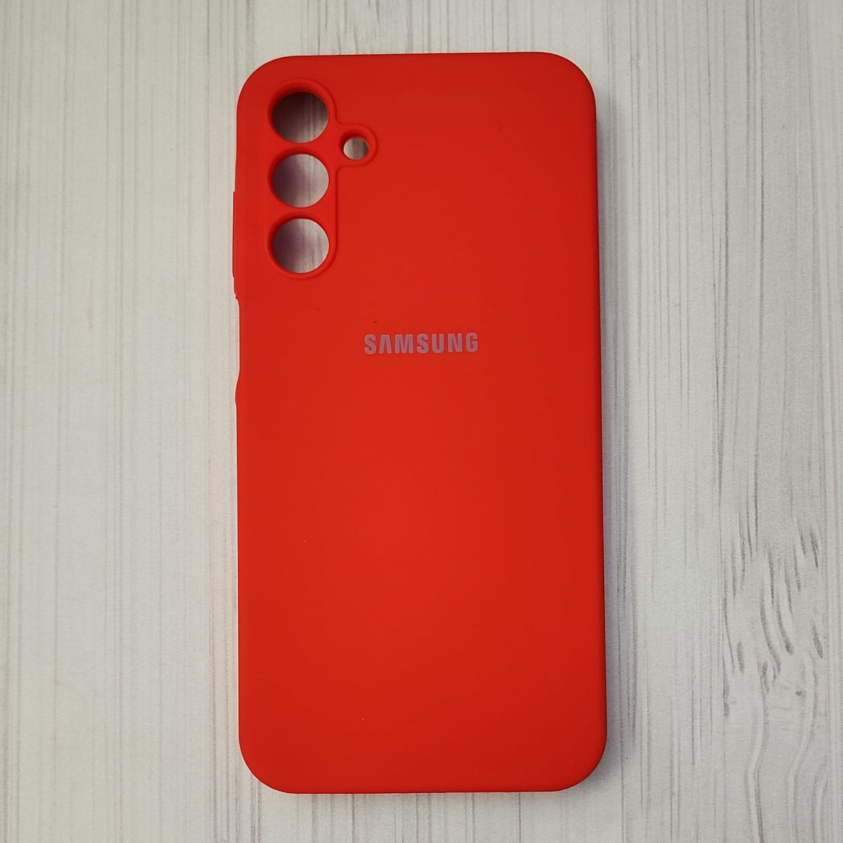 SAMSUNG GALAXY A55 - SILICON CASE ROJO