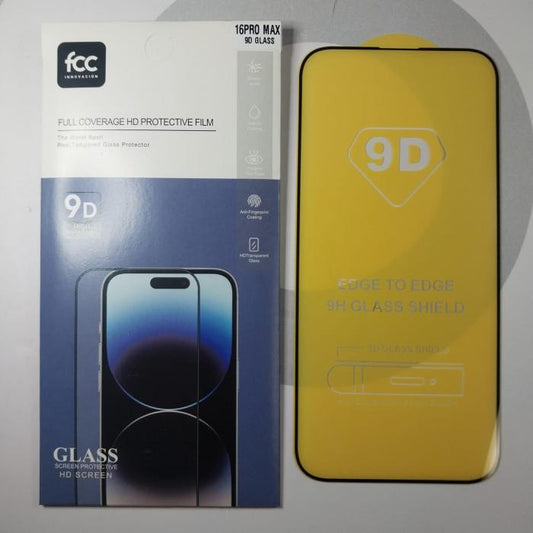 IPHONE 16 PRO MAX - VIDRIO TEMPLADO COMPLETO
