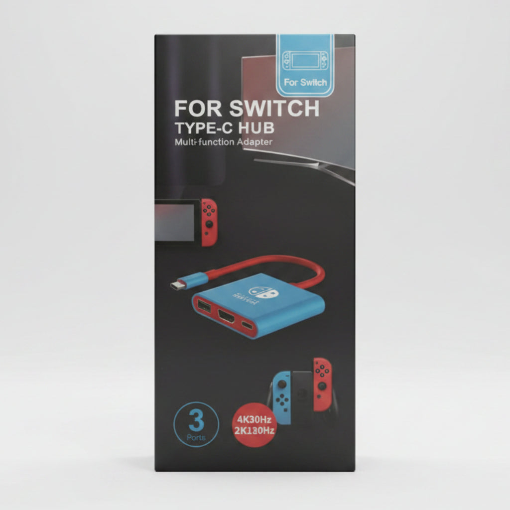 TYPE C HUB FOR NINTENDO SWITCH