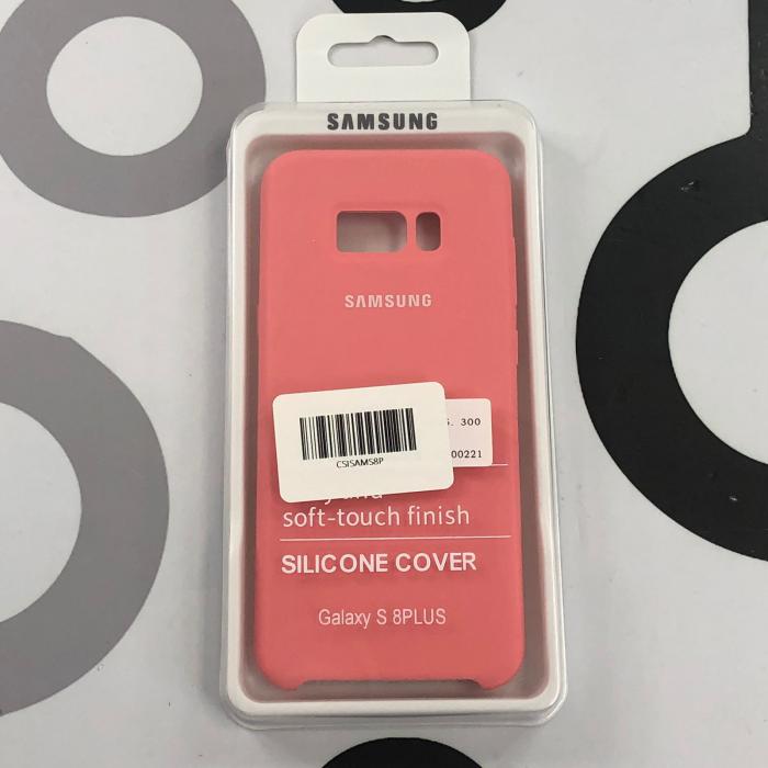 SAMSUNG GALAXY S8 PLUS - SILICON CASE SALMON