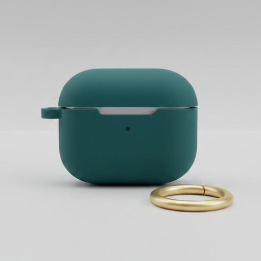 AIRPODS 3RA GENERACION - SILICON CASE VERDE OPACO