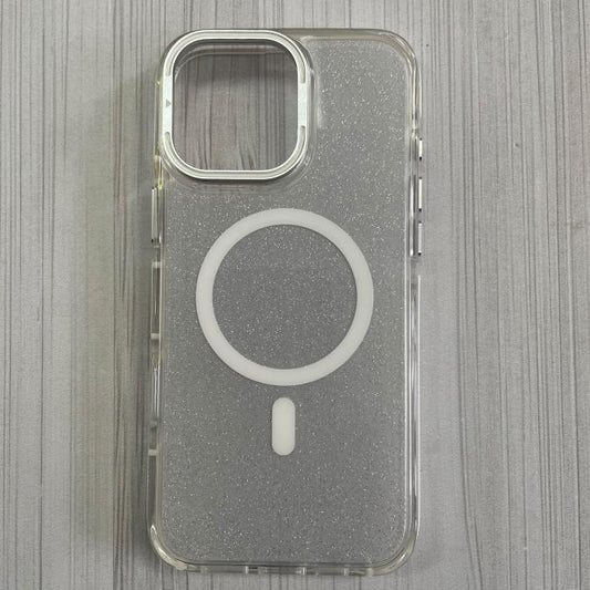 IPHONE 15 PRO MAX - GLITTER CASE MAGSAFE CLEAR