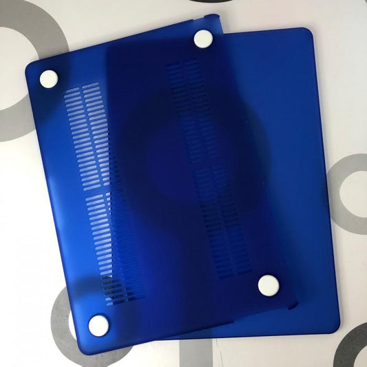 MACBOOK AIR 13.6 A2681 - COBERTOR SEMI TRANSPARENTE AZUL ELECTRICO