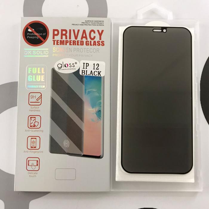 IPHONE 12 - 12 PRO - VIDRIO DE PRIVACIDAD