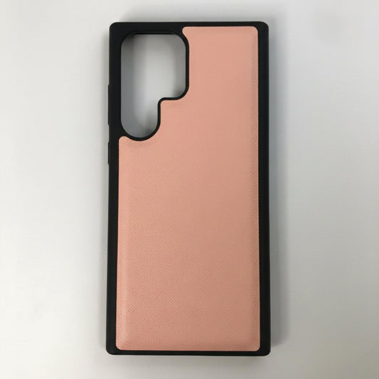 SAMSUNG GALAXY S23 ULTRA - COBERTOR DE CUERO NUDE PINK