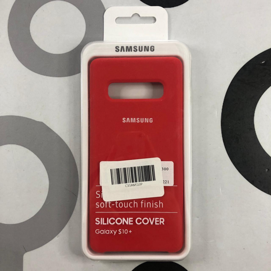 SAMSUNG GALAXY S10 PLUS - SILICON CASE ROJO