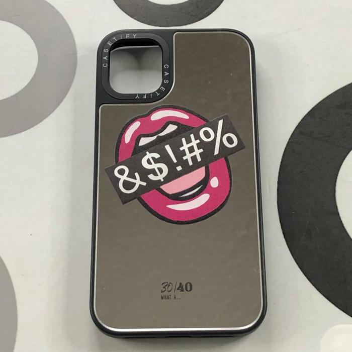 IPHONE 11 PRO - COBERTOR CASETIFY MIRROR LABIOS