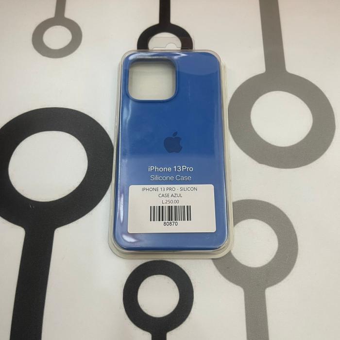 IPHONE 13 PRO - SILICON CASE AZUL