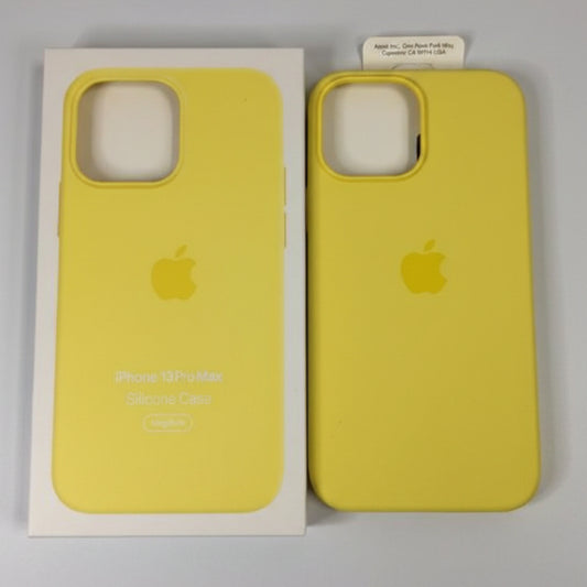 IPHONE 13 PRO MAX - SILICON MAGSAFE AMRILLO NEON