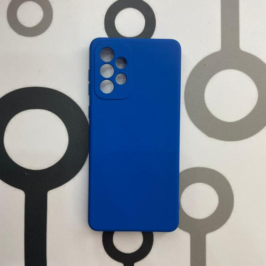 SAMSUNG GALAXY A73 - FULL SILICON CASE AZUL ELECTRICO