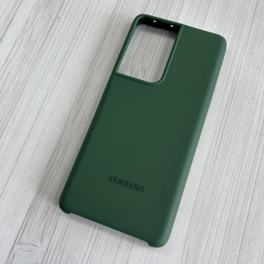 SAMSUNG GALAXY S21 ULTRA - SILICON CASE VERDE MILITAR