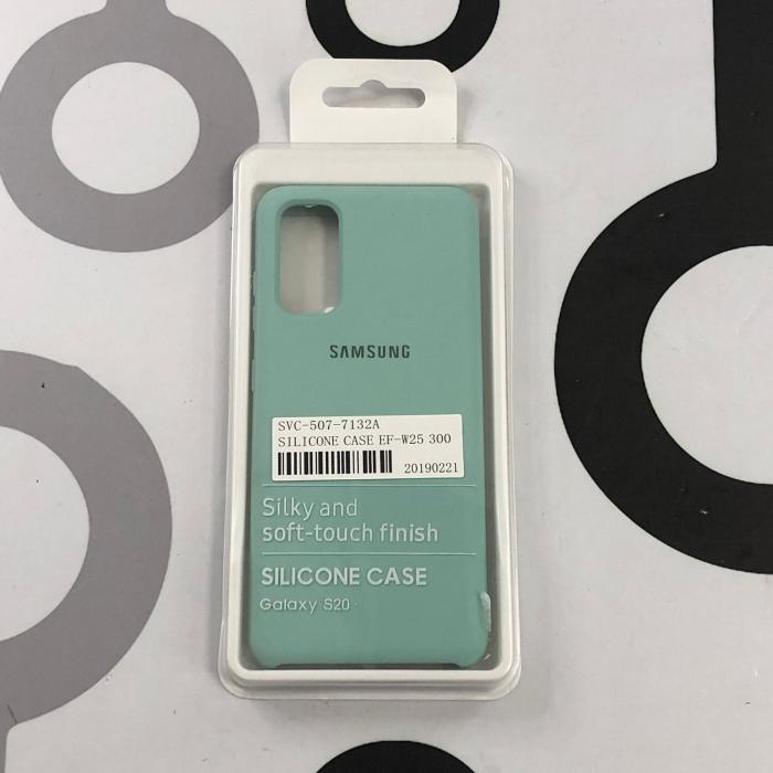 SAMSUNG GALAXY S20 - SILICON CASE VERDE AQUA
