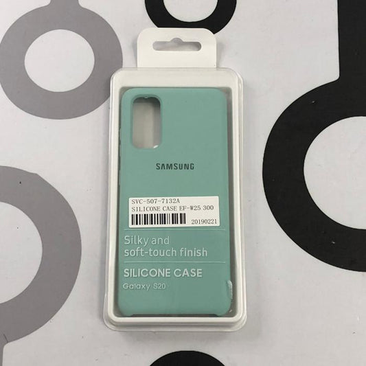 SAMSUNG GALAXY S20 - SILICON CASE VERDE AQUA