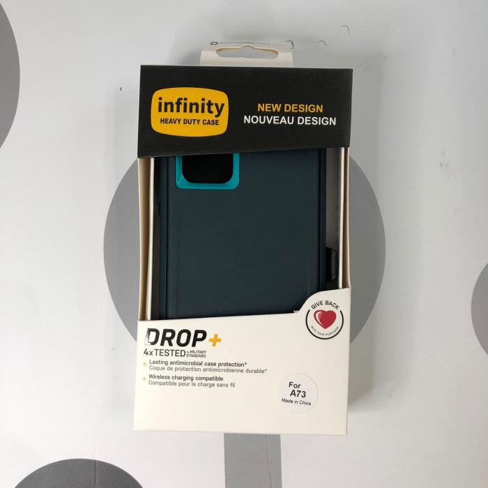 SAMSUNG GALAXY A73 - OTTER BOX INFINITY VERDE CON AQUA