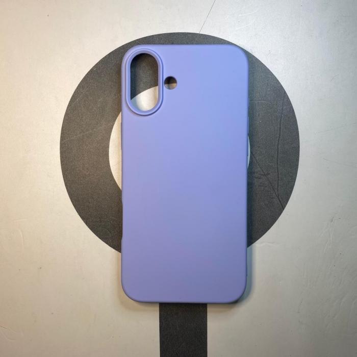 IPHONE 16 - SILICON CASE MORADO LILA