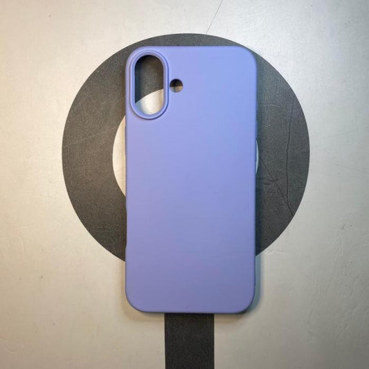 IPHONE 16 - SILICON CASE MORADO LILA
