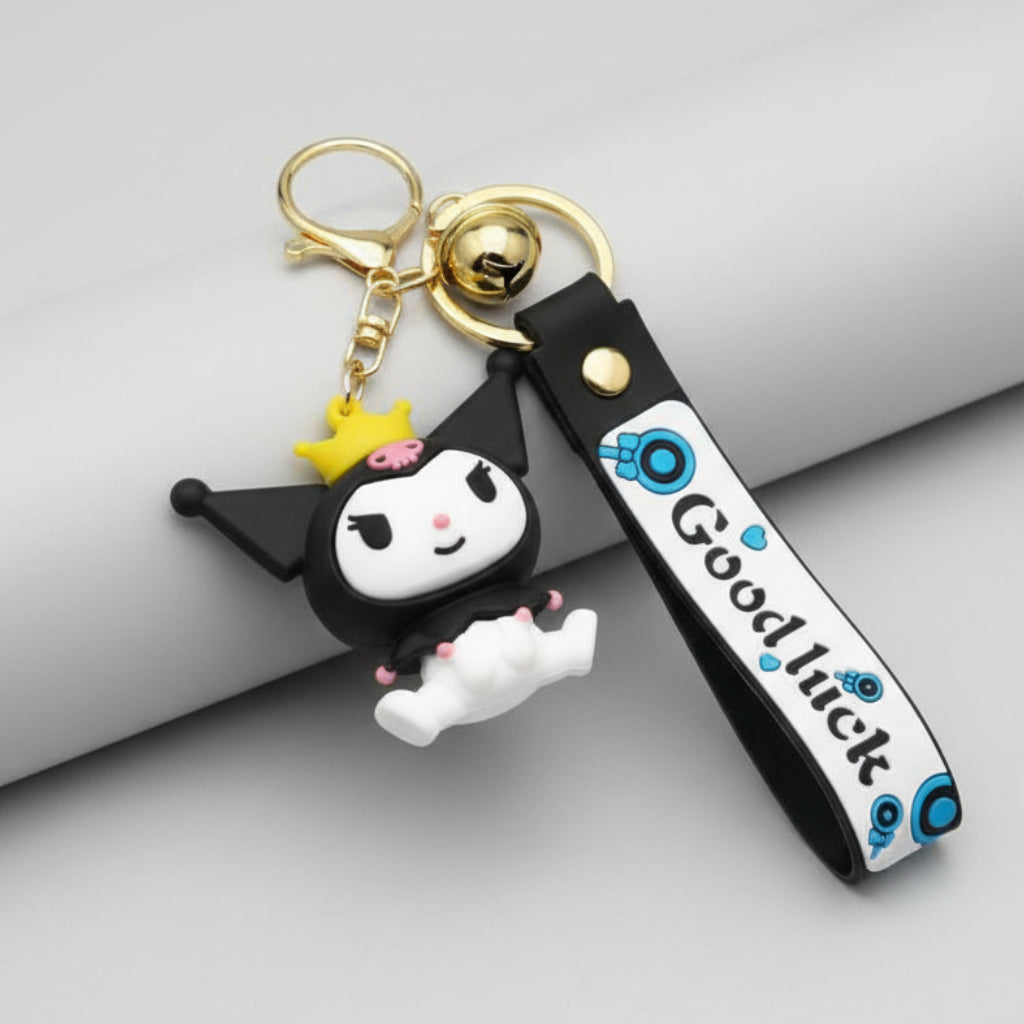 LLAVERO - KUROMI GOOD LUCK