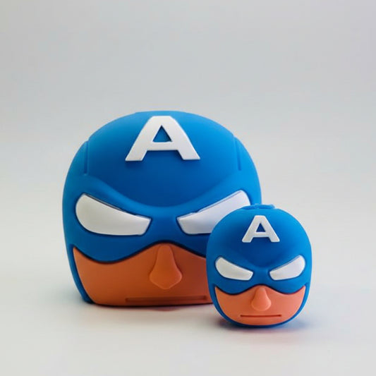PROTECTOR DE CABLE/CUBO - CAPITAN AMERICA