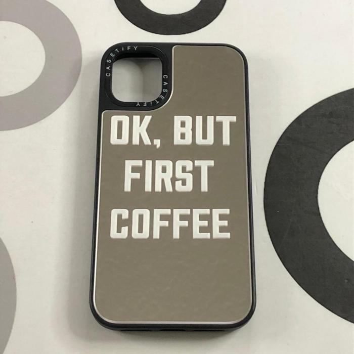 IPHONE 11 PRO - COBERTOR CASETIFY MIRROR FIRST COFFEE