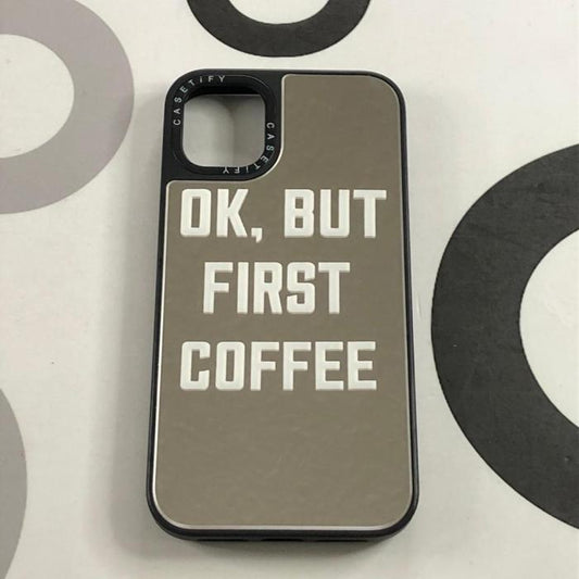 IPHONE 11 PRO - COBERTOR CASETIFY MIRROR FIRST COFFEE